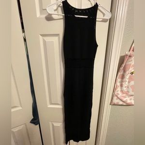 Black long dress